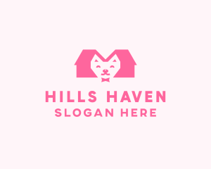 Kitten Pet Veterinary logo design