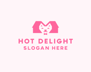 Kitten Pet Veterinary logo design