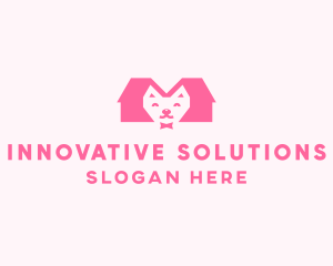 Kitten Pet Veterinary logo design