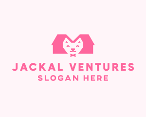 Kitten Pet Veterinary logo design