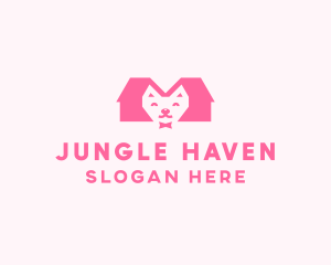 Kitten Pet Veterinary logo design