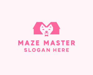 Kitten Pet Veterinary logo design