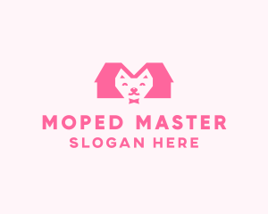 Kitten Pet Veterinary logo design