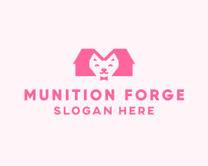 Kitten Pet Veterinary logo design