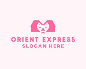 Kitten Pet Veterinary logo design