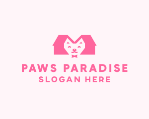 Kitten Pet Veterinary logo design