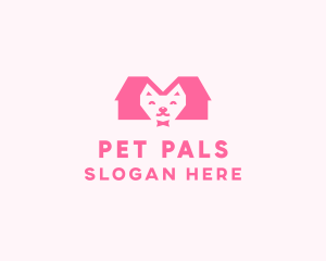 Kitten Pet Veterinary logo design