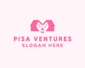 Kitten Pet Veterinary logo design