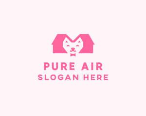 Kitten Pet Veterinary logo design