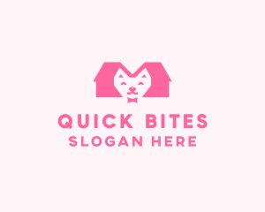 Kitten Pet Veterinary logo design