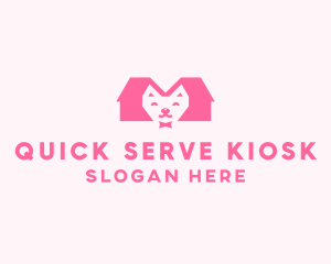 Kitten Pet Veterinary logo design