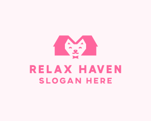 Kitten Pet Veterinary logo design