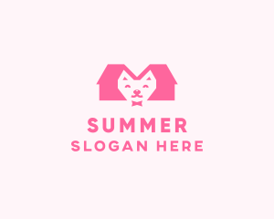 Kitten Pet Veterinary logo design