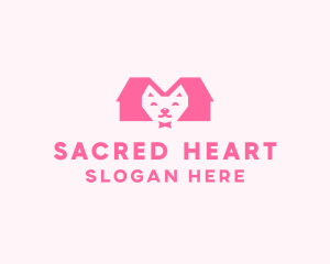 Kitten Pet Veterinary logo design