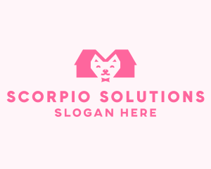 Kitten Pet Veterinary logo design