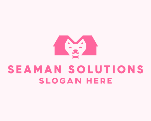 Kitten Pet Veterinary logo design