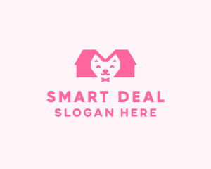 Kitten Pet Veterinary logo design