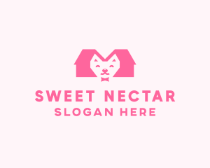 Kitten Pet Veterinary logo design