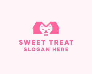 Kitten Pet Veterinary logo design