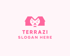 Kitten Pet Veterinary logo design