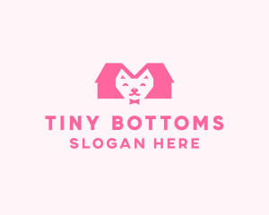 Kitten Pet Veterinary logo design