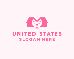 Kitten Pet Veterinary logo design