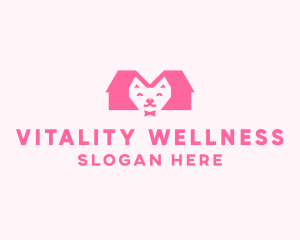 Kitten Pet Veterinary logo design