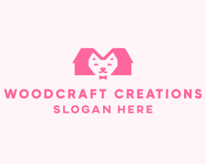 Kitten Pet Veterinary logo design