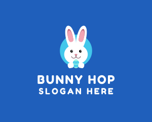 Bunny - Cute Easter Bunny logo design