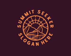 Mountain Sun Summit logo design