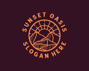 Mountain Sun Summit logo design