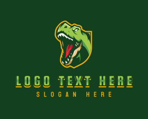 Dinosaur - Beast Dinosaur Jurassic logo design