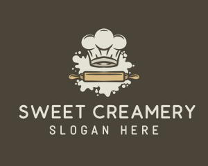 Pastry Chef Toque logo design