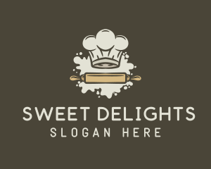 Pastry Chef Toque logo design