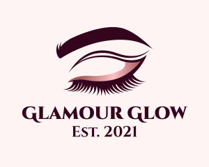 Eyeshadow - Beauty Eyelashes Lashes logo design