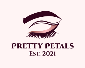 Pretty - Beauty Eyelashes Lashes logo design