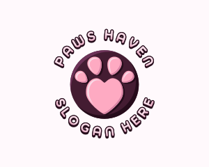 Paw Pet Love logo design