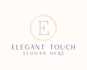 Delicate - Casual Circle Serif logo design