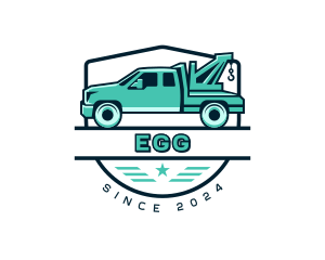 Trucking - Tow Truck Transport logo design