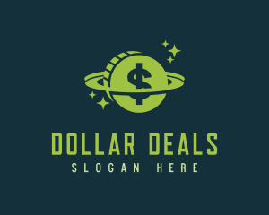 Dollar - Coin Dollar Accounting logo design