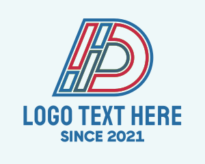 Technology - Technology Letter D logo design