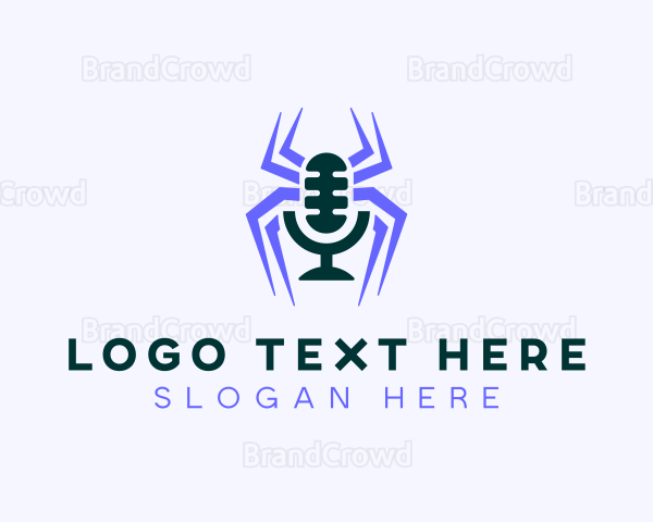 Spider Entertainment Podcaster Logo