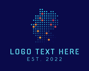 Tech Company - Germany Technology Network logo design