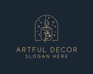 Candlelight Maker Decoration logo design