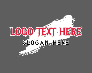 Horror - Horror Business Wordmark logo design