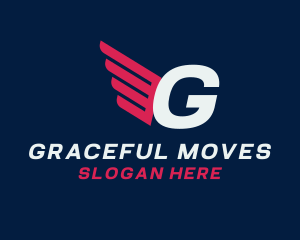 Mover Wings Delivery logo design