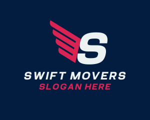 Mover - Mover Wings Delivery logo design