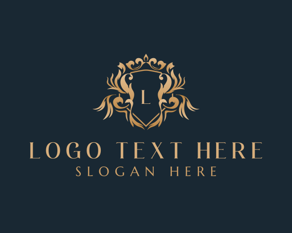 High End - Luxury Ornament Royalty logo design