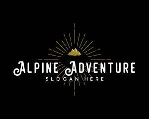 Outdoor Mountain Adventure logo design