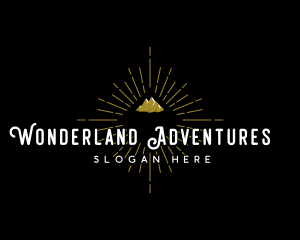 Outdoor Mountain Adventure logo design